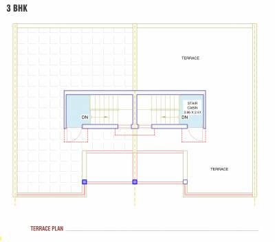  bunglows Floor Plan Terrace Floor Plan