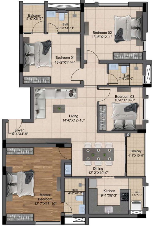 Floor Plan wimco nagar Floor Plan Floor Plan