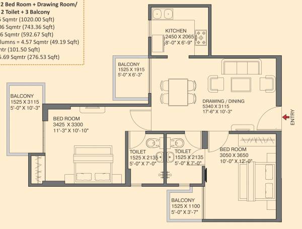  la-solara-phase-1-tower-b-&-c Floor Plan Floor Plan