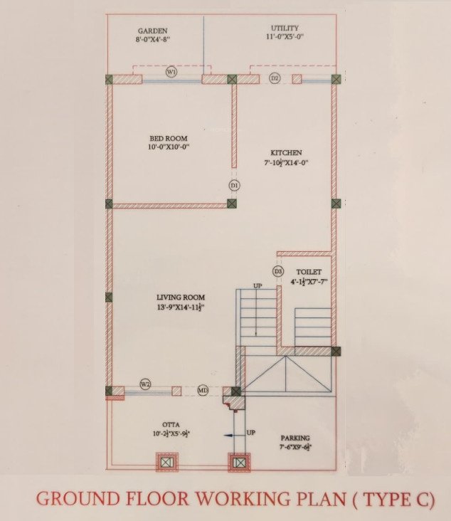  ambe luxuria Floor Plan Ground Floor Plan