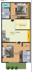 First Floor Plan  tulsi-vatika-royal-villas Floor Plan First Floor Plan