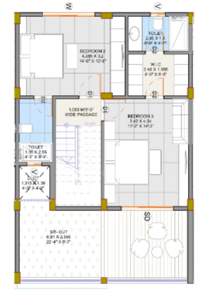  green-meadows Floor Plan First Floor Plan