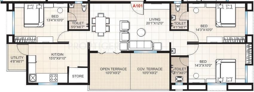 Archit Archit Madhuban (3BHK+3T (1,502 sq ft) 1502 sq ft) Archit Archit Madhuban (3BHK+3T (1,502 sq ft) 1502 sq ft)