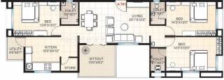 Archit Archit Madhuban (3BHK+3T (1,877 sq ft) 1877 sq ft)