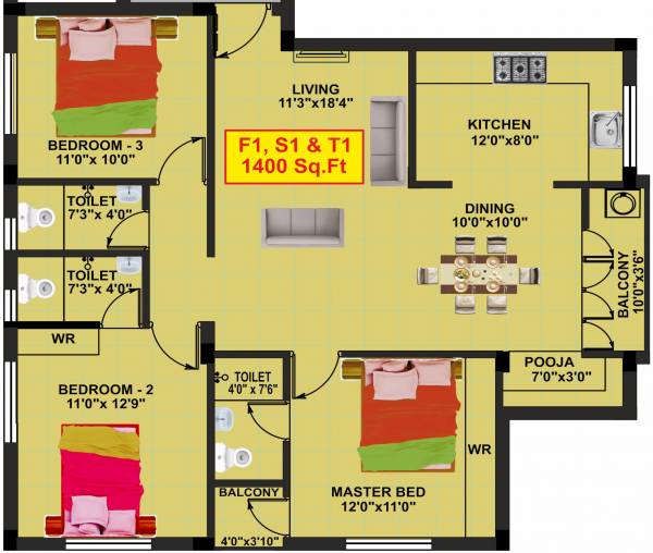  akula-enclave Floor Plan Floor Plan