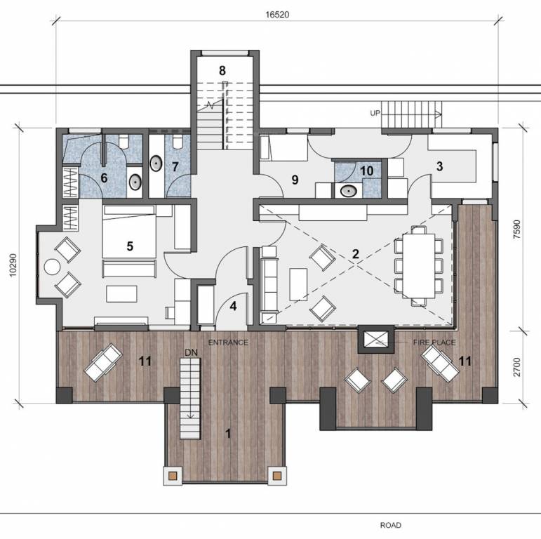  anandvan Floor Plan Ground Floor Plan