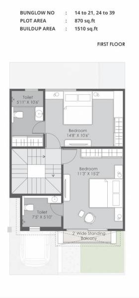  samruddhi-serene Floor Plan First Floor Plan