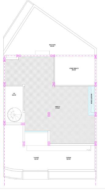 dhyanam villas Floor Plan Terrace Floor Plan