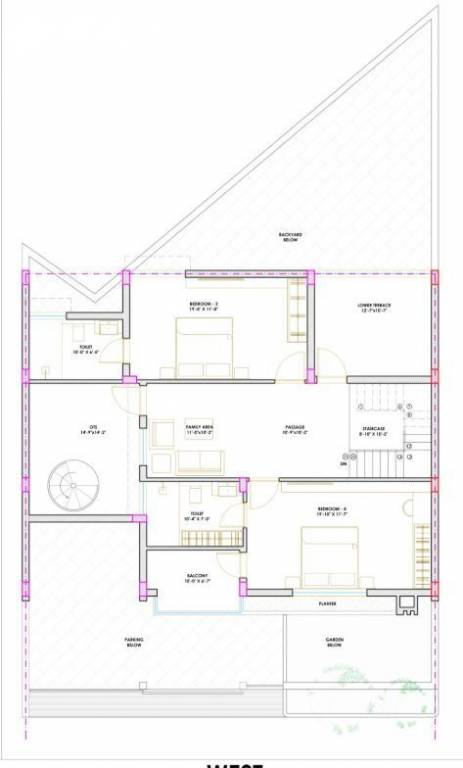 dhyanam villas Floor Plan First Floor Plan