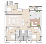  luxuria Floor Plan Upper Level Duplex Plan