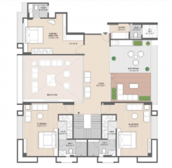 Upper Level Duplex Plan luxuria Floor Plan Upper Level Duplex Plan