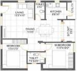 GoldFish Herons (2BHK+2T (1,105 sq ft) 1105 sq ft) GoldFish Herons (2BHK+2T (1,105 sq ft) 1105 sq ft)