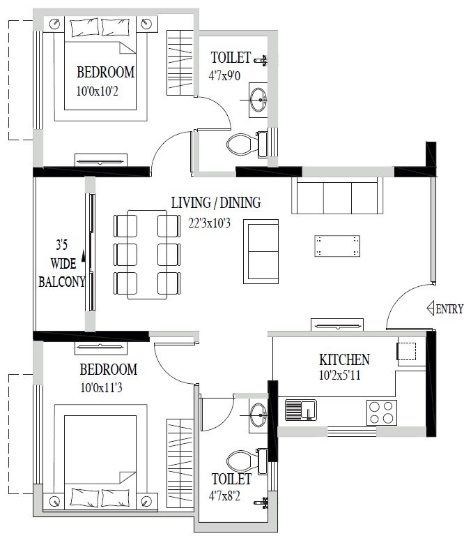  urban lakes phase ii Floor Plan Floor Plan