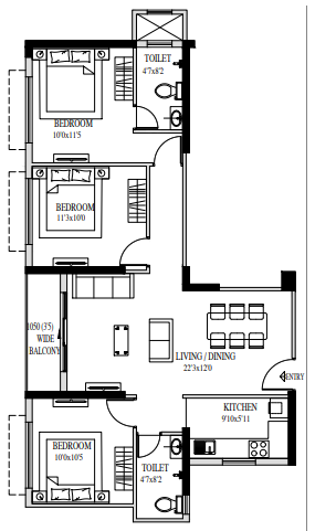 Floor Plan urban lakes phase ii Floor Plan Floor Plan