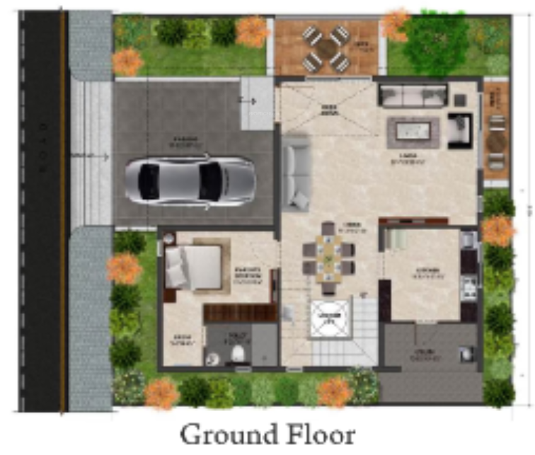  nature nest Floor Plan Ground Floor Plan