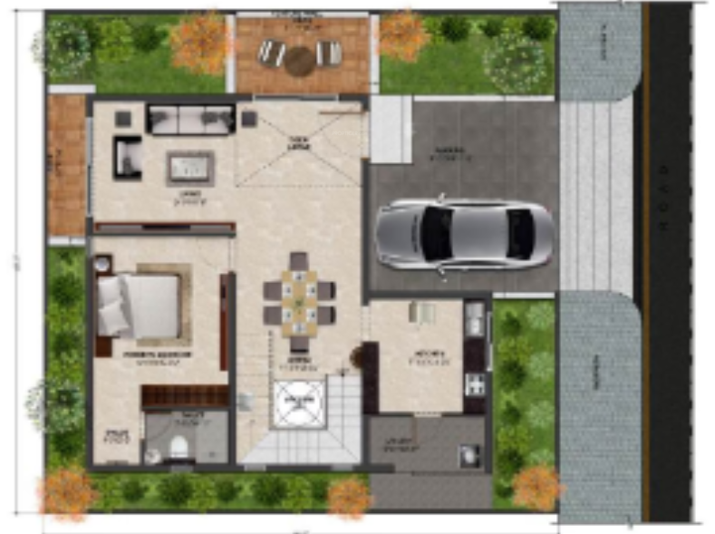  nature nest Floor Plan Ground Floor Plan