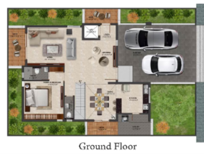  nature nest Floor Plan Ground Floor Plan