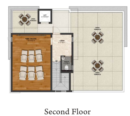  nature nest Floor Plan Second Floor Plan