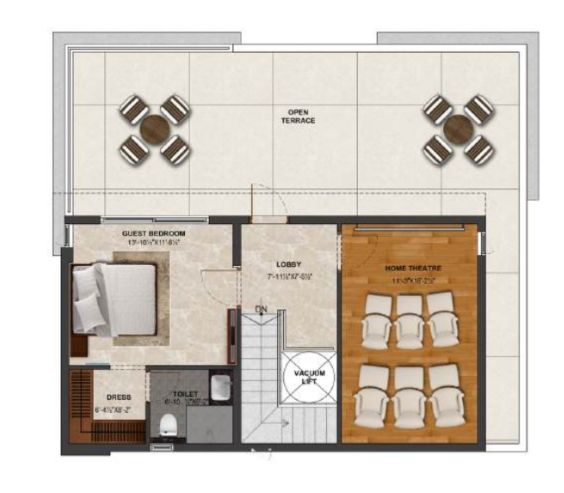  nature nest Floor Plan Second Floor Plan