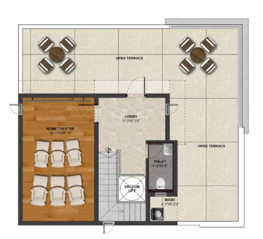  nature nest Floor Plan Second Floor Plan