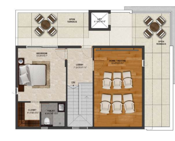  nature nest Floor Plan Second Floor Plan