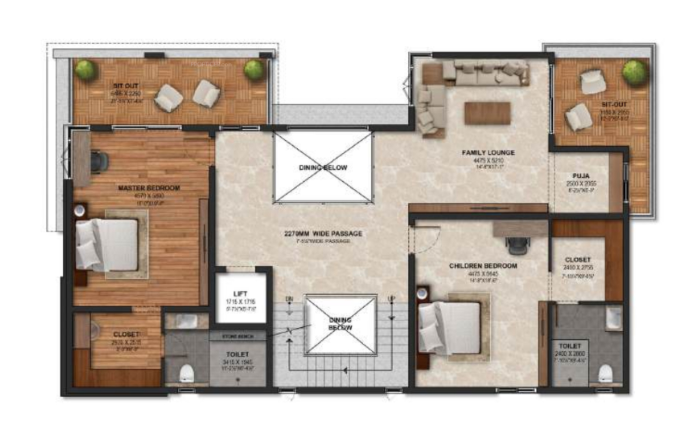  nature nest Floor Plan First Floor Plan