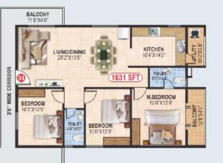  raaga Floor Plan Floor Plan
