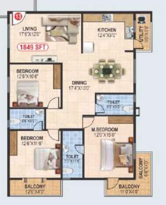  raaga Floor Plan Floor Plan