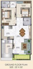  shagun-residency Floor Plan Ground Floor Plan