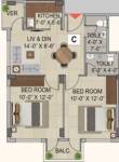  meena-maple-1-&-2 Floor Plan Floor Plan