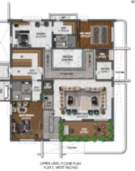  the-marquise Floor Plan Upper Level Duplex Plan