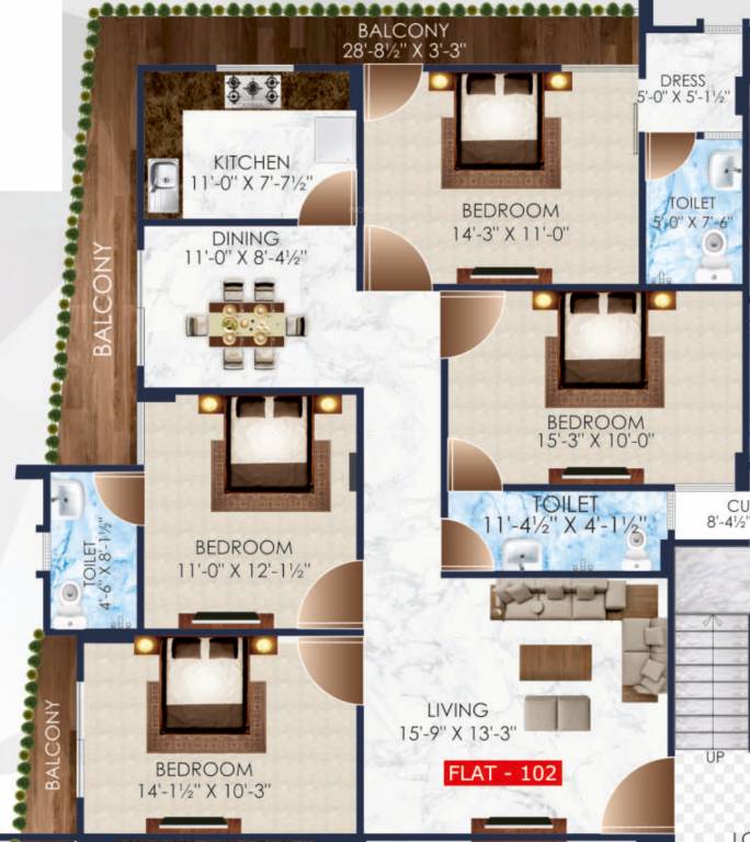  crystal heights Floor Plan Floor Plan