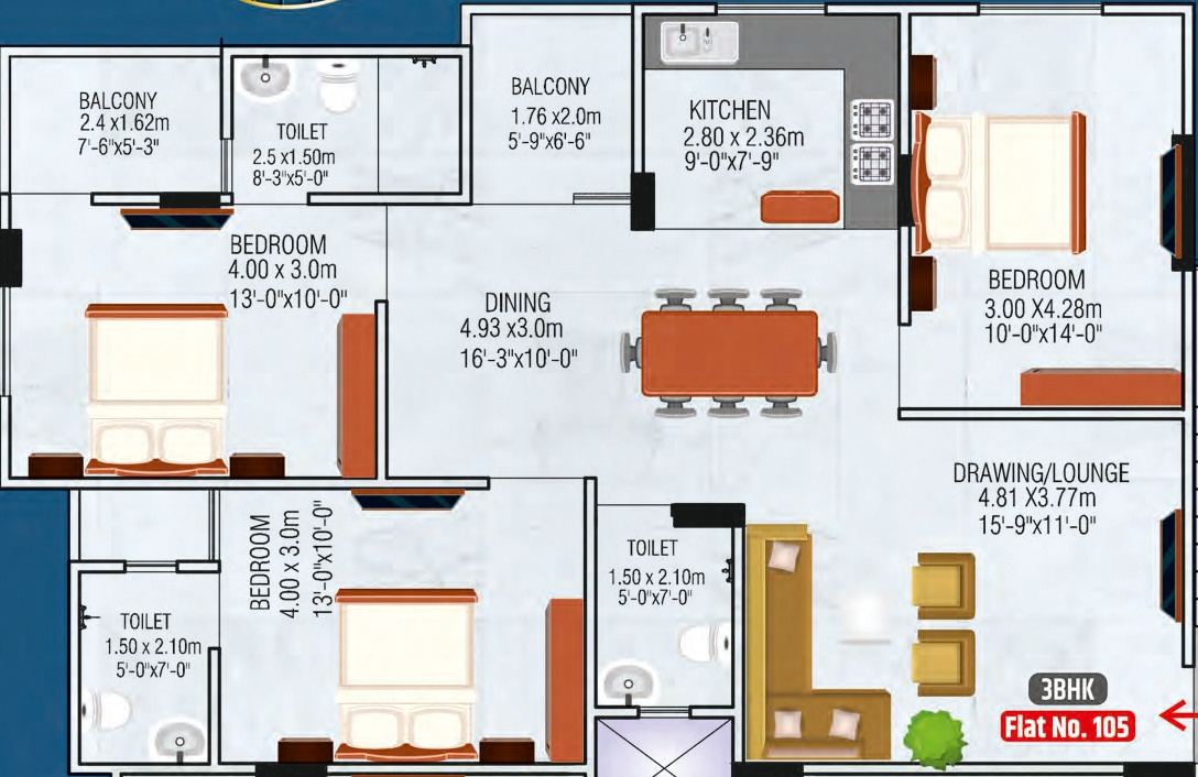 pinnacle place Floor Plan Floor Plan