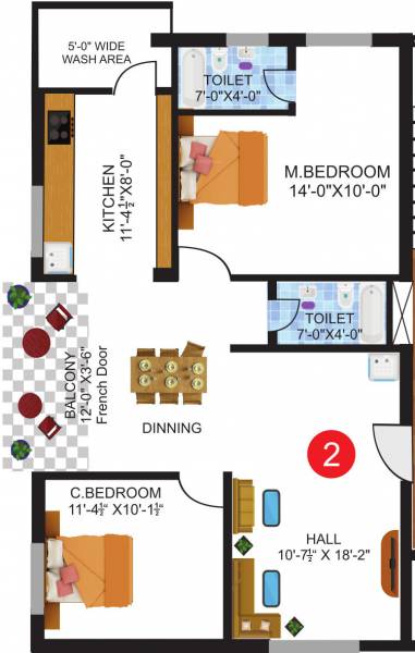  vista-ii-block-a Floor Plan Floor Plan
