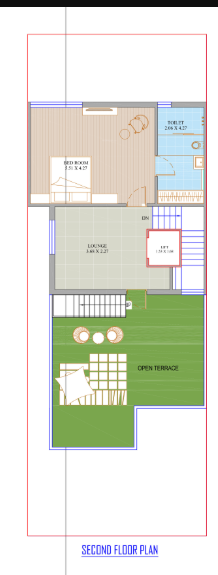  vilaasa Floor Plan Second Floor Plan