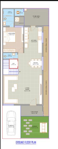  vilaasa Floor Plan Ground Floor Plan