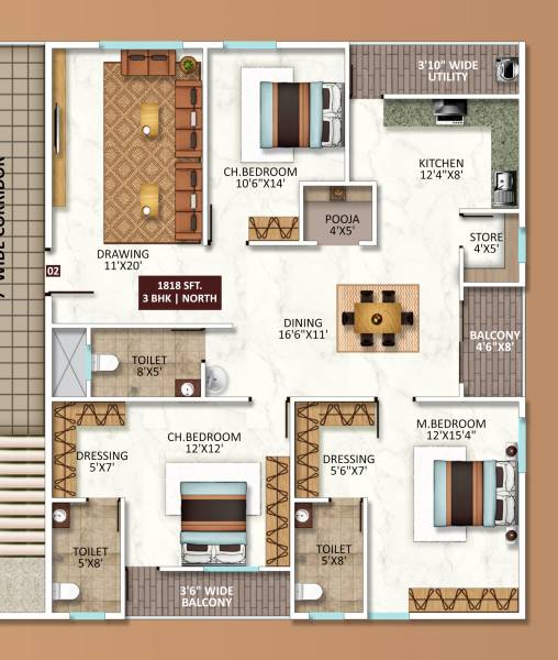  shubh-sai-santoor Floor Plan Floor Plan