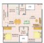 Sumukha Nest View (2BHK+2T (1,014 sq ft) 1014 sq ft)