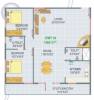 Sumukha Nest View (2BHK+2T (1,368 sq ft) 1368 sq ft)