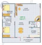 Sumukha Nest View (2BHK+2T (1,368 sq ft) 1368 sq ft) Sumukha Nest View (2BHK+2T (1,368 sq ft) 1368 sq ft)
