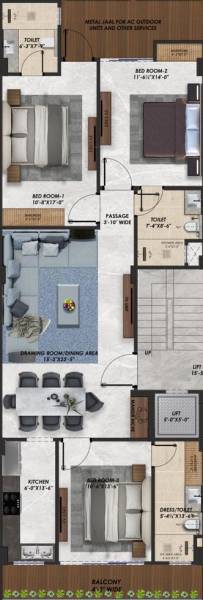  ultra-luxury-builder-floor Floor Plan Floor Plan