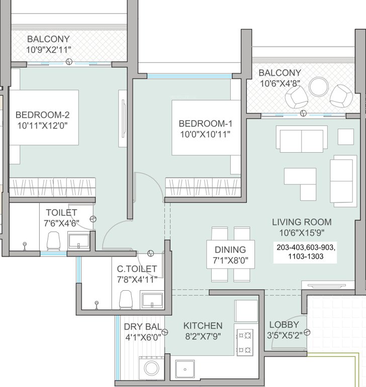  privia naimish Floor Plan Floor Plan