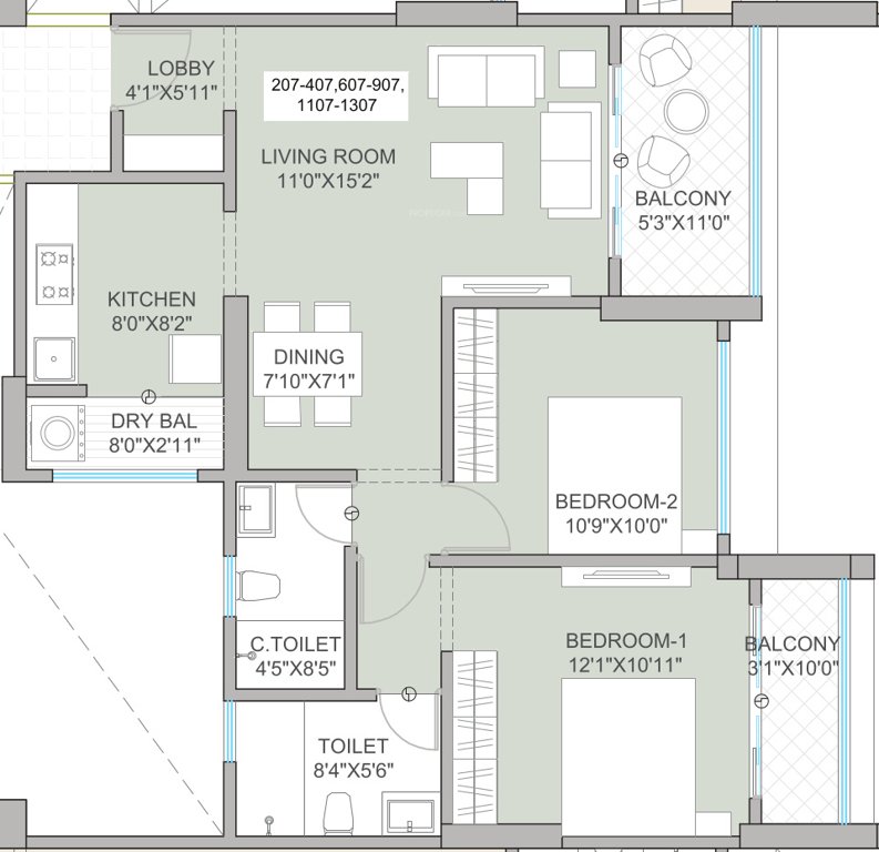  privia naimish Floor Plan Floor Plan