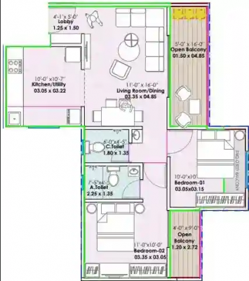  skytown Floor Plan Floor Plan