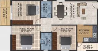  royal-orchids Floor Plan Floor Plan