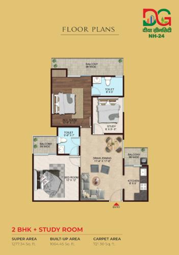  diya-green-city-nh-24 Floor Plan Floor Plan