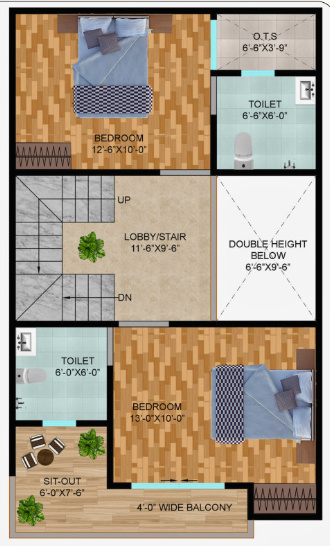  ramayanam-villas Floor Plan First Floor Plan