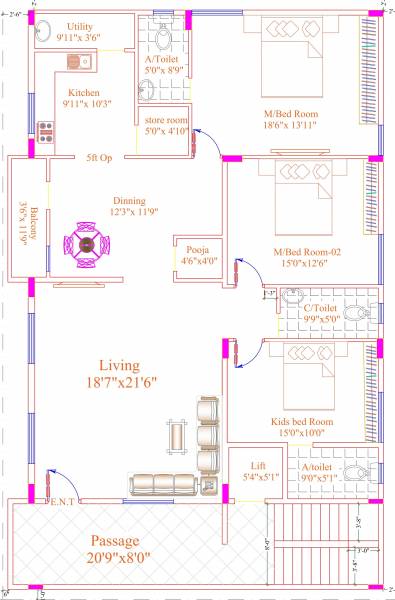  n-r-residency Floor Plan Floor Plan