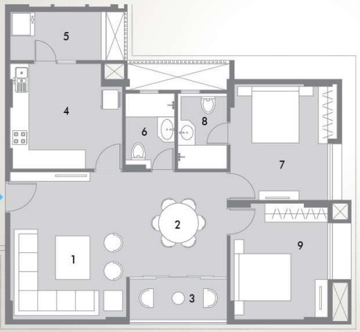 hillcrest Floor Plan Floor Plan