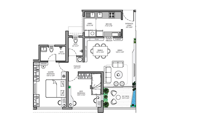 Floor Plan palladio kharadi central phase 2 Floor Plan Floor Plan